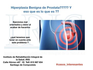 Hiperplasia Benigna de Próstata ¿y eso que es lo que es?